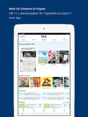 SVZ E-Paper android App screenshot 1